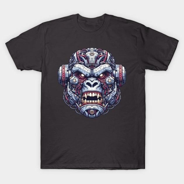 Mecha Apes S03 D81 T-Shirt by Houerd